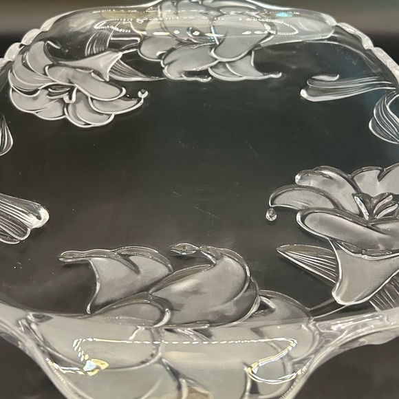 Crystal Serving Platter - Picture 2 of 4